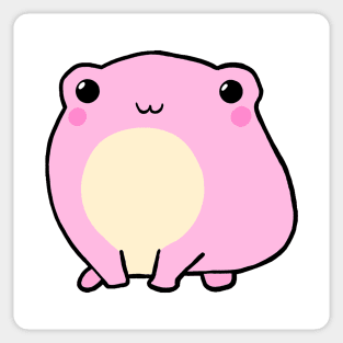 Pink Frog Sticker